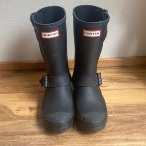 Hunter Rain Boots exclusive biker design size 6